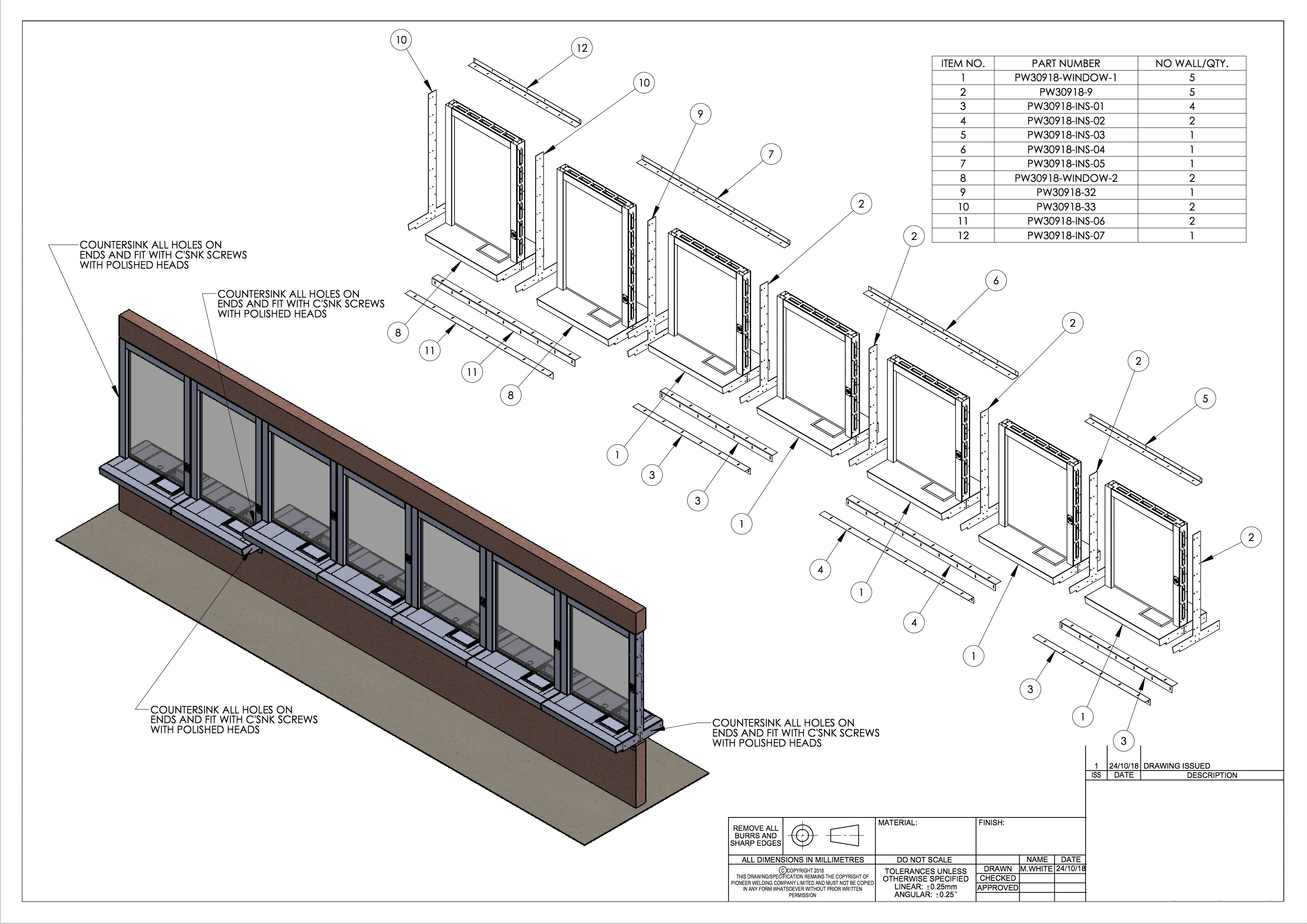 external ticket widnow concept drawing